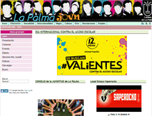 Tablet Screenshot of eventos.cablapalma.es